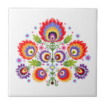 Ceramic tile with polish pattern folk<br><div class="desc">Ceramic tile with polish pattern folk.</div>