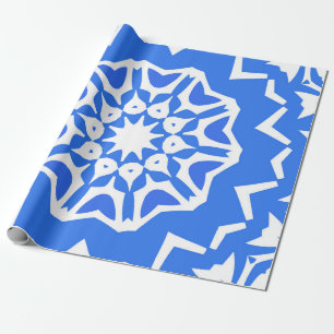 Ceramic tiles azulejo portugal. Vintage seamless Wrapping Paper