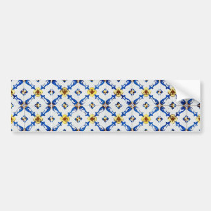 Ceramic tiles bumper sticker