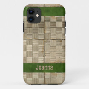 Ceramic Tiles Mediterranean Pattern any Name iPhone 11 Case