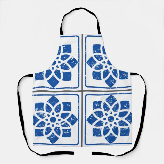 Ceramic tiles pattern apron (Front)