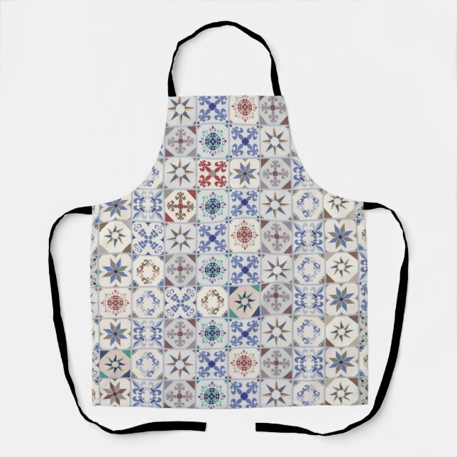 Ceramic tiles pattern apron (Front)