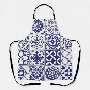 Ceramic tiles pattern apron
