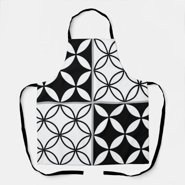 Ceramic tiles pattern apron (Front)