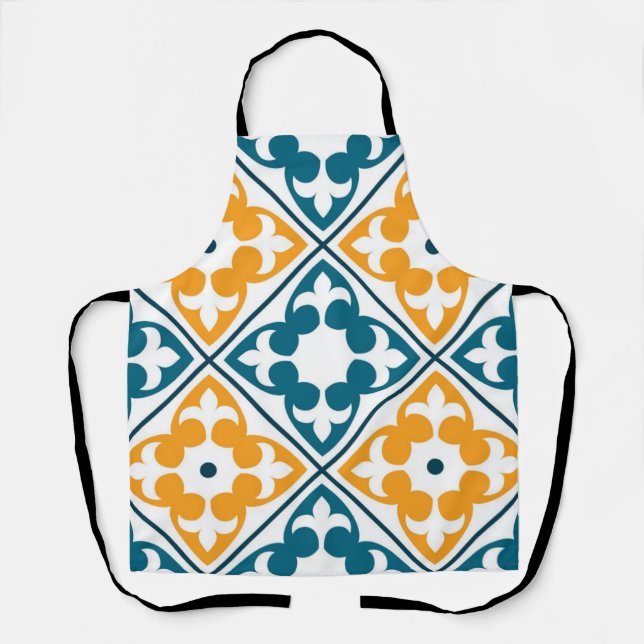 Ceramic tiles pattern apron (Front)