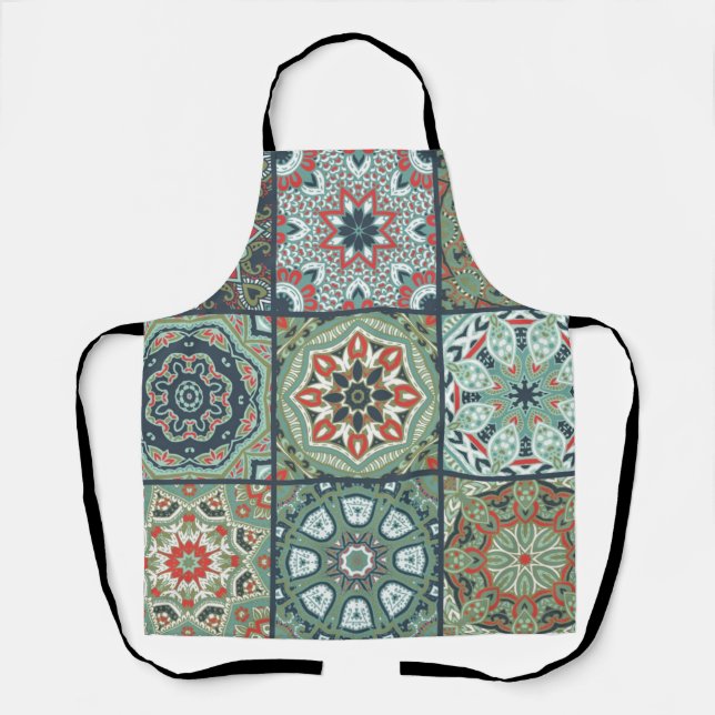 Ceramic tiles pattern apron (Front)