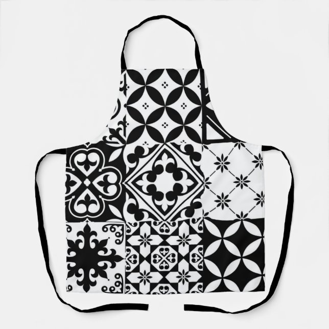 Ceramic tiles pattern apron (Front)
