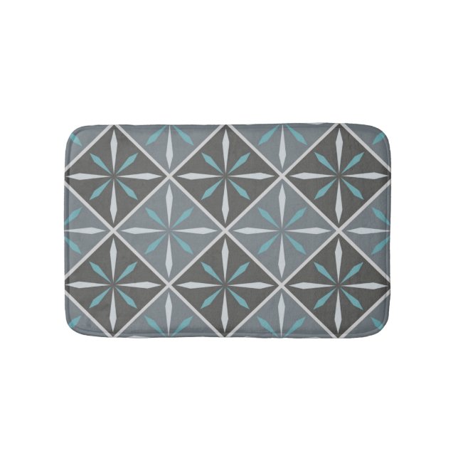 Ceramic tiles pattern bath mat (Front)