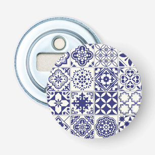 Ceramic tiles pattern bottle opener