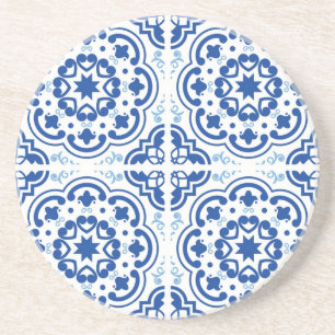 Ceramic tiles pattern coaster