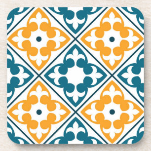 Ceramic tiles pattern coaster