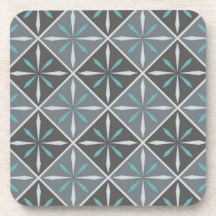 Ceramic tiles pattern coaster