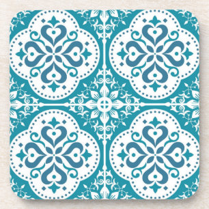 Ceramic tiles pattern coaster