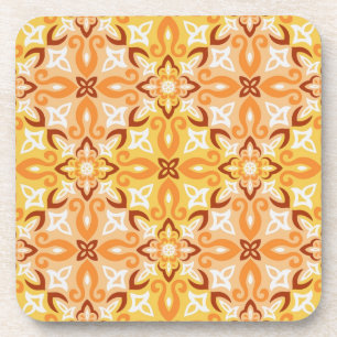 Ceramic tiles pattern coaster