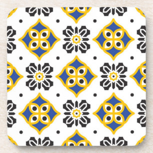 Ceramic tiles pattern coaster
