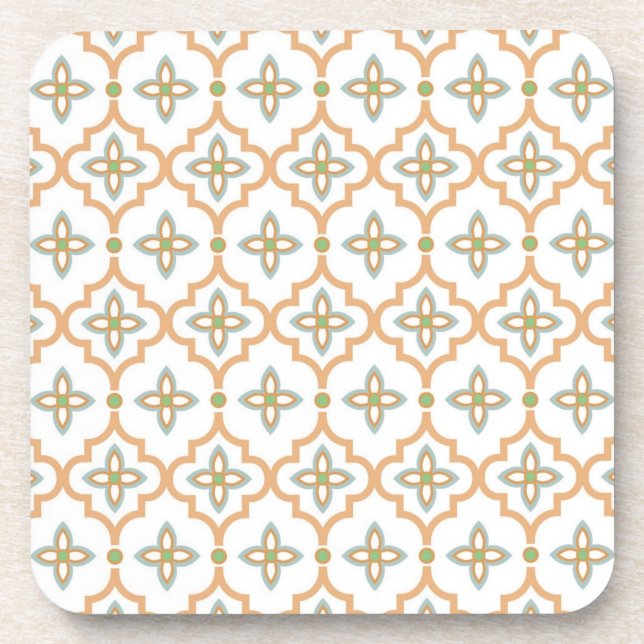 Ceramic tiles pattern coaster (Front)