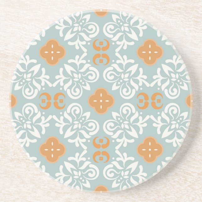 Ceramic tiles pattern coaster (Front)