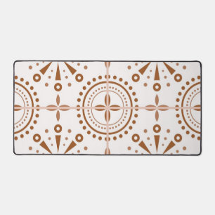 Ceramic tiles pattern desk mat