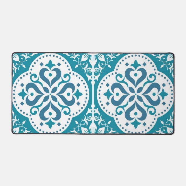 Ceramic tiles pattern desk mat (Front)