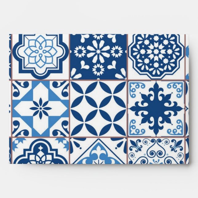 Ceramic tiles pattern envelope (Front)