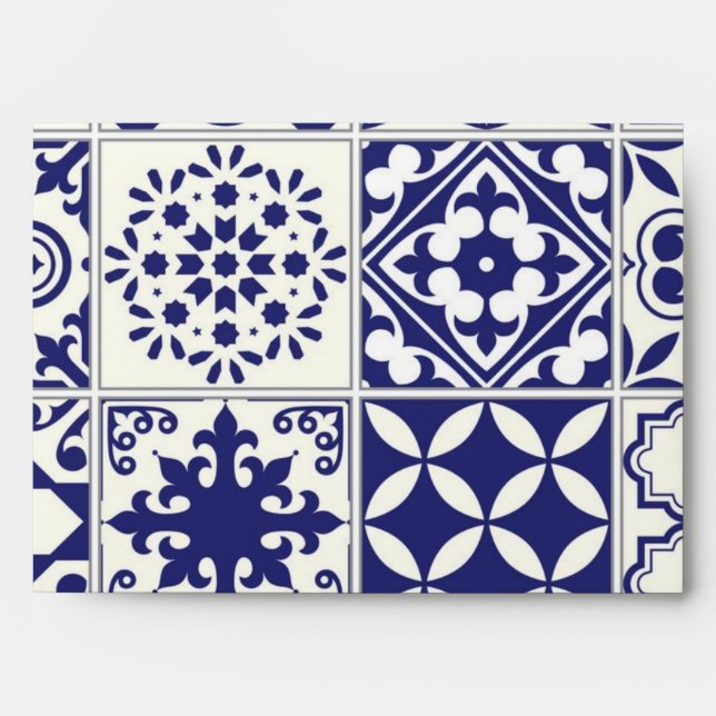 Ceramic tiles pattern envelope (Front)