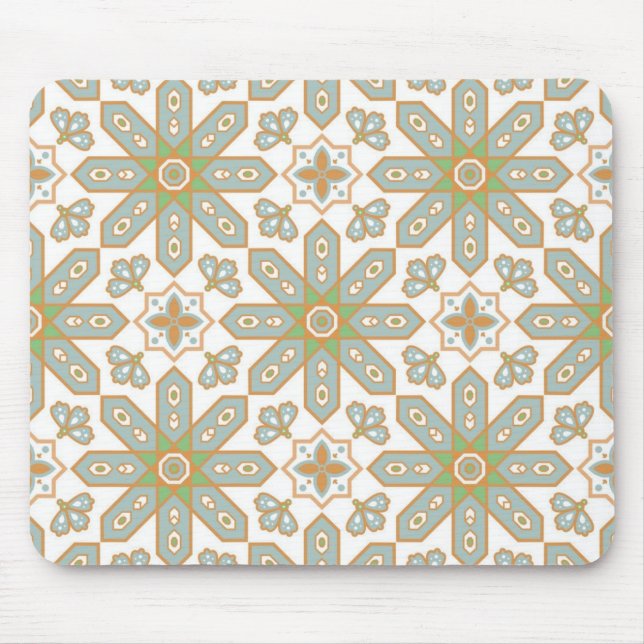 Ceramic tiles pattern mouse mat (Front)