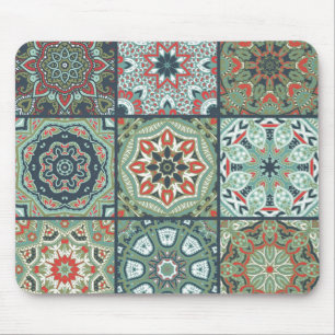 Ceramic tiles pattern mouse mat