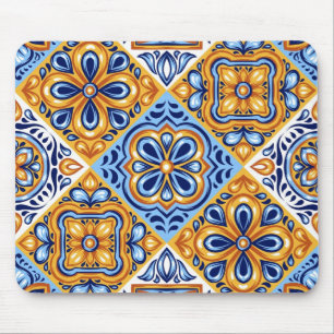 Ceramic tiles pattern mouse mat