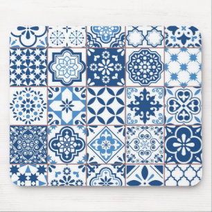 Ceramic tiles pattern mouse mat