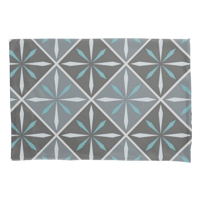 Ceramic tiles pattern pillowcase (Front)