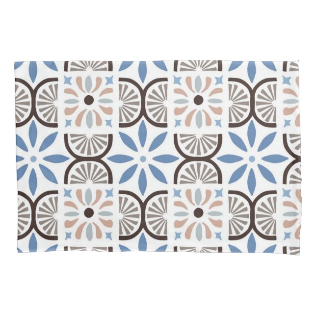 Ceramic tiles pattern pillowcase (Front)