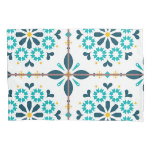 Ceramic tiles pattern pillowcase