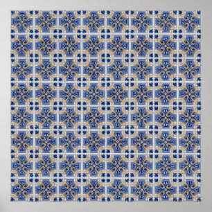 Ceramic tiles poster