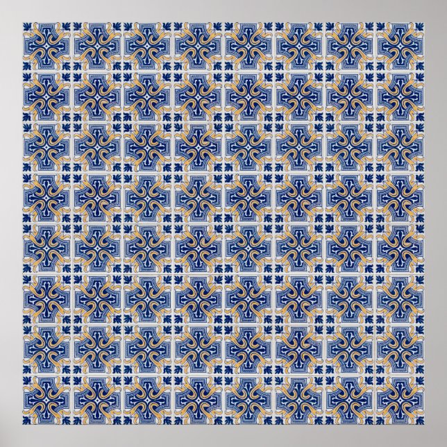 Ceramic tiles poster (Front)
