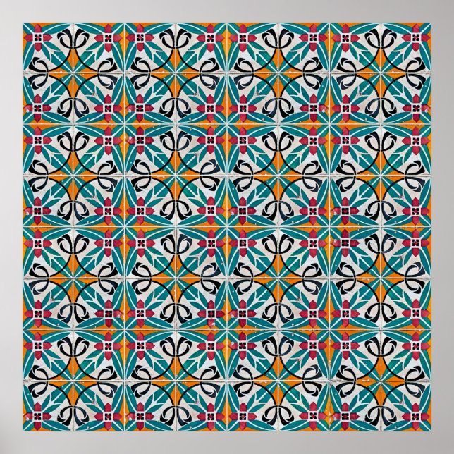 Ceramic tiles poster (Front)