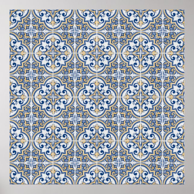 Ceramic tiles poster (Front)