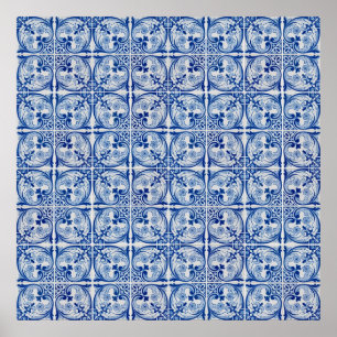 Ceramic tiles poster