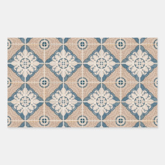 Ceramic tiles rectangular sticker
