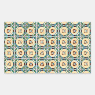 Ceramic tiles rectangular sticker