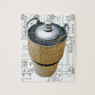 Ceramic Transmitting Tube Schematic Jigsaw Puzzle