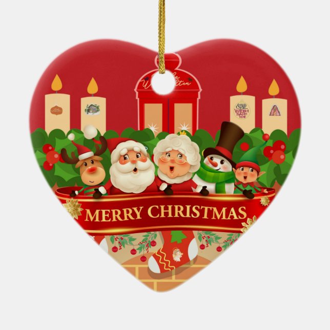 ceramics ceramic tree decoration (Back)