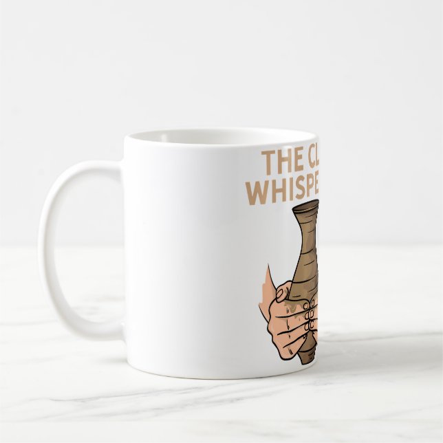 Ceramics Pottery Coffee Mug (Left)