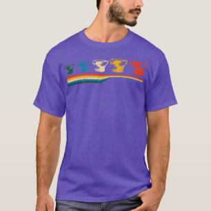Ceramics T Retro Vintage Pottery Wheel Gift T-Shirt