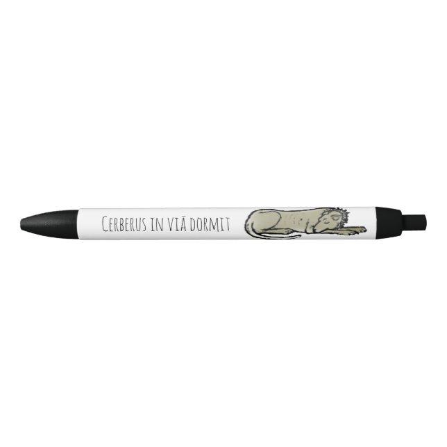 Cerberus Black Ink Pen (Front)