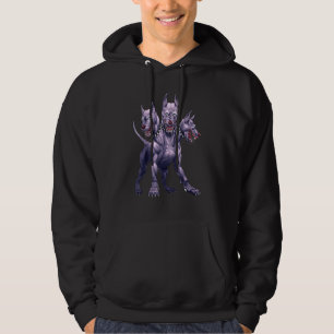 Cerberus Greek Mythology Three Headed Dog Mytholog Hoodie