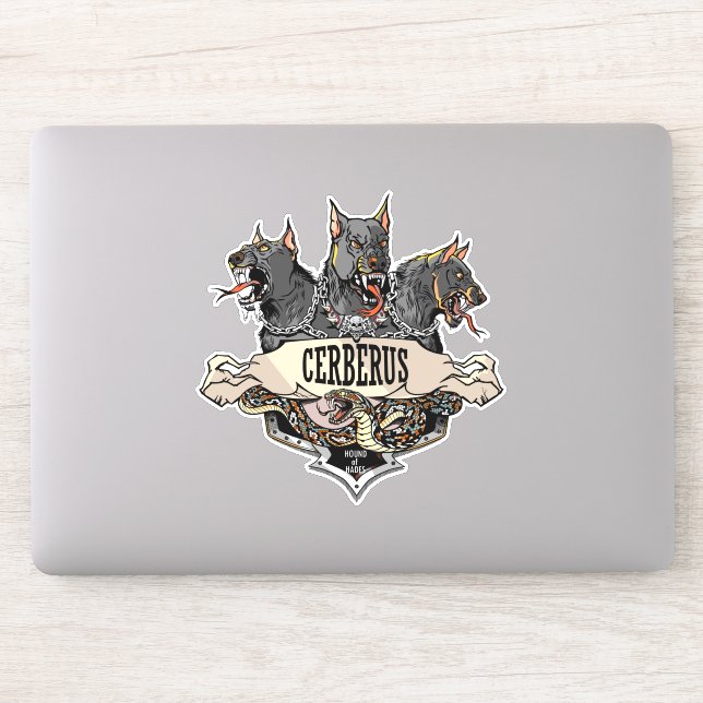 Cerberus Hellhound and snake (Computer)