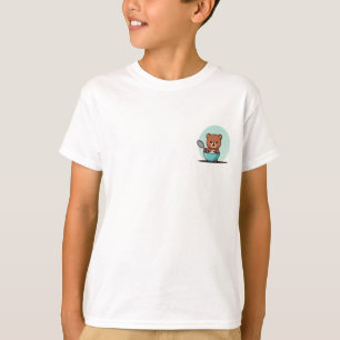 Cereal Bowl Bear Kids T-Shirt