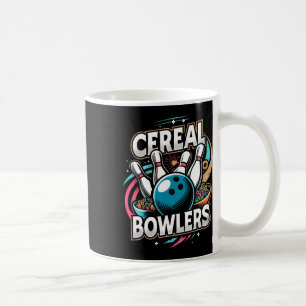 Cereal Bowlers Shirt Bowling League Shirt Funny Bo Coffee Mug