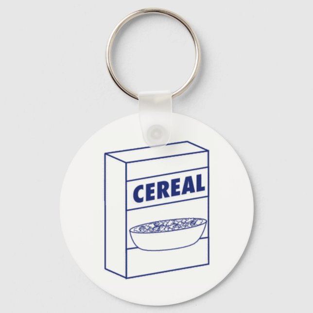 Cereal Box Key Ring (Front)