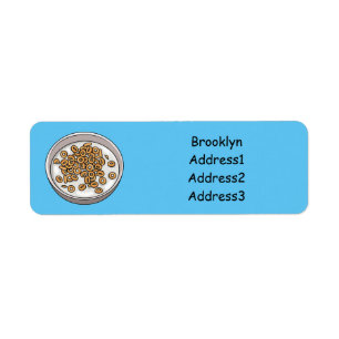 Cereal cartoon illustration